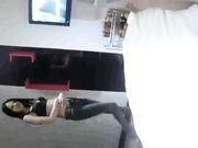 高跟美女牛仔裤都没脱就被强上了