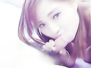 颜值不错的美女和墨镜大鸡巴帅哥各种姿势啪啪 口活技术好 还是没毛逼