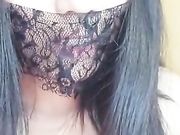 手机直播福利之海绵体宝宝系列3，双指激情抽插浪叫高潮，淫语不断非常诱惑-1