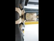 拨开内裤就插 后入极品肥臀掐着喉咙爆操