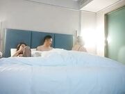 绿帽男的精神食粮两男两女激情性爱大胸风骚精彩