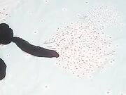 骚少妇双人床上的性爱口交啪啪 奶子晃人