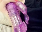 微博红人蓝美媛豪乳翘挺超棒身材 粉嫩穴肉 极品美鲍假J8插骚穴求猛男操