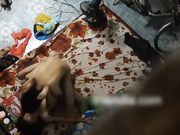 冒险俯视偷拍凌乱出租房年轻小情侣激情啪啪啪体位变换多肏的速度快很猛