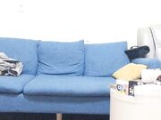 约了个黄裙妹子啪啪沙发上操口交抽插猛操