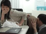 办公室女士湿连裤袜 櫻井まみ1