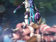 刚出生不久的野孩子调戏母亲