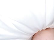 银色超短吊带裙浓浓精液射到最深处