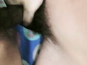 高颜值长相甜美白皙妹子和纹身男友啪啪 情趣装网袜舔逼震动棒插入69上位骑坐