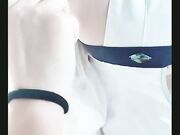 极品Cos爆机少女喵小吉《双子最强冰雪组合》原神花嫁+甘雨优菈