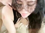 性感睡衣绳子捆绑 奶子抹精油狂揉