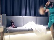 约高颜值御姐掰穴舔逼近距离拍摄站立侧入