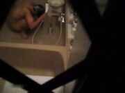 趴窗偸拍多位嫩妹子洗香香小骚妹浴室看小视频自摸最后被个妹子发现翻车赶紧熘了