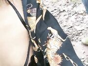 都市丽人到农村勾搭，大叔艳遇当头，户外做爱揉搓极品大胸，劲爆刺激，高清源码录制