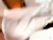 口吃哥带着情趣内衣约炮顔值大学生美眉开房啪啪妹子逼毛性感很有撸点