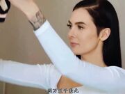 男的眼睁睁看着自己大长腿高挑女友上门为有钱人服务 厉害这双美腿扛着啪啪