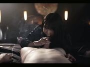 超级淫荡的做爱女生边抽烟边和我做爱