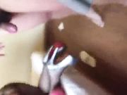 大鸡巴干儿子后插情趣高跟干妈