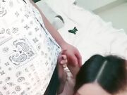 黑丝情趣颜值很高的小少妇勾搭大哥激情啪啪 舔蛋蛋舔鸡巴激情上位