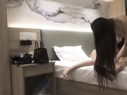 极品177小王祖贤返场，再约兔女郎女神玩双飞，高颜值苗条魔鬼身材配合无间激情啪啪