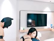 蝙蝠侠大战小母狗，全程露脸丝袜情趣，淫声荡语叫爸爸，深喉口交大鸡巴跳蛋玩弄特写展示，无套爆草蹂躏好骚