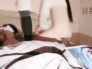 闪亮三姐妹全程露脸一起干大哥 年轻貌美无毛逼性感纹身娇嫩的小奶子