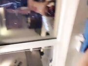 黑丝高跟少妇出轨老外 剃毛吞精 深喉草嘴吃奶玩逼刮逼毛 高难度姿势草逼