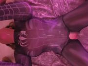 蜘蛛女紧身衣剃毛做爱好有氛围好敏感