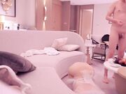 绿帽NTR给萝莉老婆约单男3p捆绑调教操穴一边看老婆被操一边撸管