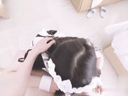 小女仆黑丝足交爆操白虎美穴 小妹妹真的很骚