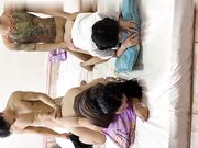 双飞肥胖和颜值两个极品萝莉