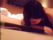 高颜值气质外围女超强的嘴上功夫舔鸡巴里出的水太诱人这口活定力不强的得秒射