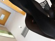 吐血推荐性感嫩模小洁酒店私拍制服性感黑丝透视装诱惑