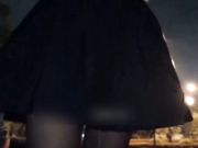 制服黑丝马路诱惑户外露出