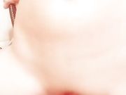 炮机插穴喷水插完还得哄孩子