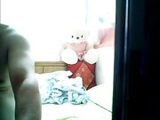 胖领导和娇妻啪啪被远程偷拍