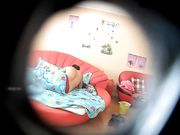 秃顶老李和邻居少妇小旅馆开房偷情