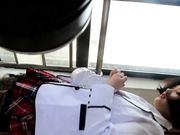 冒充导演忽悠纯情女生拍丝袜制服写真逼逼来着月经都流血了