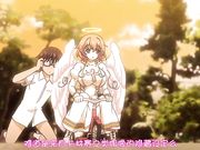 天使与恶魔的榨精战斗 夕阳天使降临！奶子随你玩