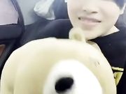 漂亮嫩妹和炮友在宽敞的车里直接接干起来了美乳嫩穴很是不错