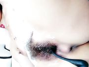 滴蜡诱惑甜允儿另类重口大秀露脸白丝情趣道具激情虐阴爆菊