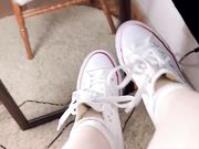 美女小熊背心牛仔裤三点全露酷可爱自慰自拍