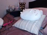 可爱亚籍妹子逼肛塞按摩器自慰