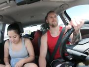 旅美留学生李美静假日和老外男友驱车到荒野露营野战美国伙食不错妹子貌似胖了啊