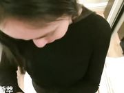 洋老外系列之不脱衣服只口爆