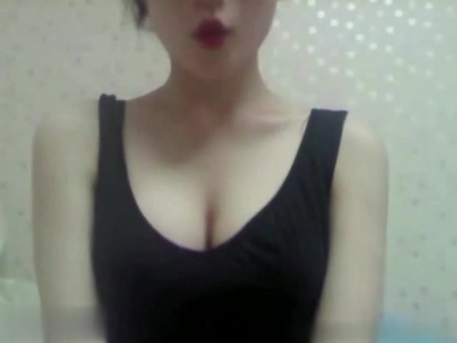 韩国美女主播秀奶