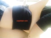 高颜值白嫩性感的大长腿美女酒店被小情人强插进去说：走开,我不想要,不要操了一会爽的自己下床和男的站着干 !