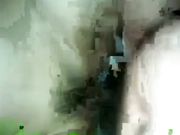 露脸大乳晕妹子的阴唇无套插入屁眼儿