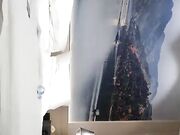 寻花第二场性感黑衣短发妹子，骑在身上舔奶脱掉口交