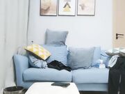 小陈头星选约了肉肉身材妹子沙发啪啪，穿上开档黑丝翘屁股后入骑乘猛操